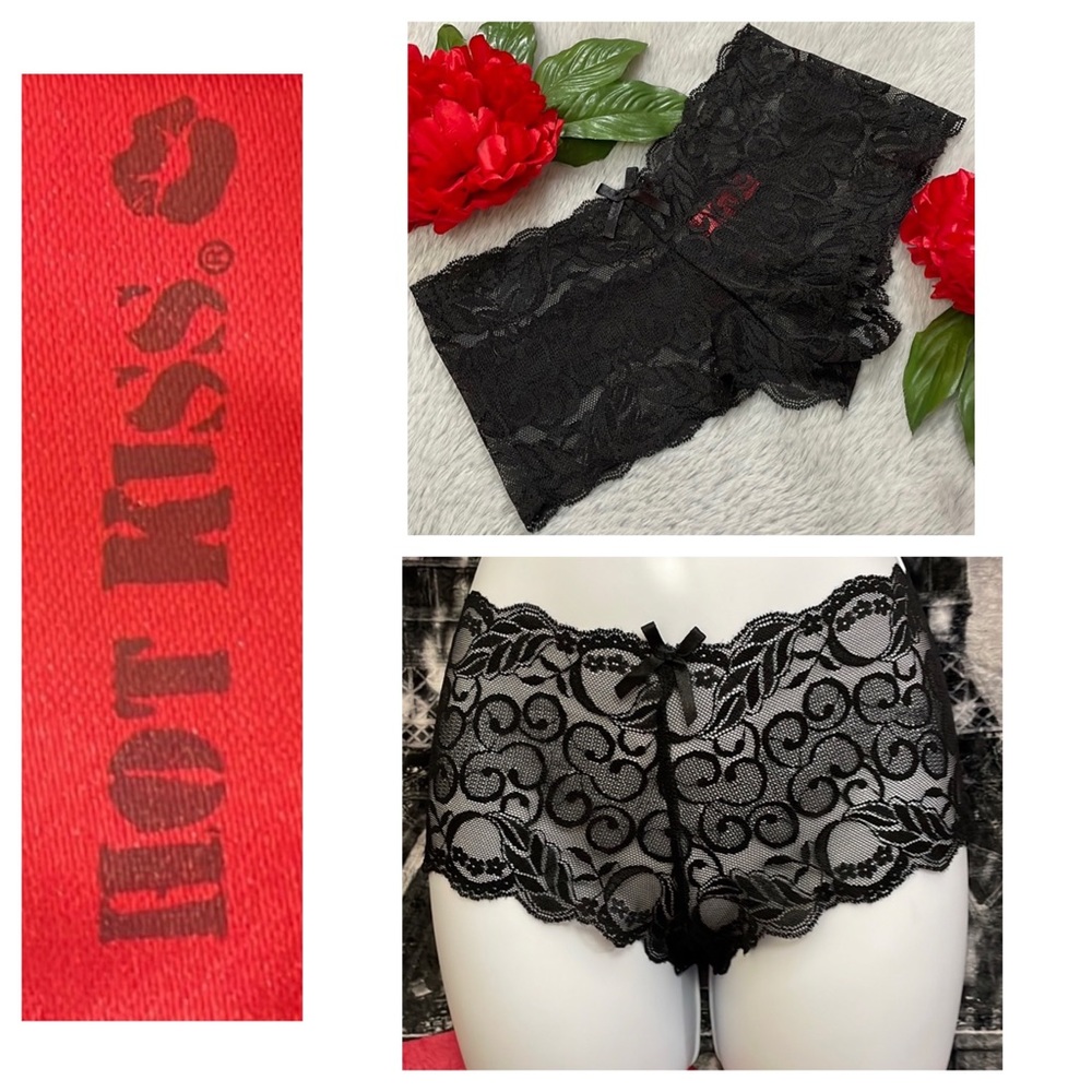 Black Lace Underwear (M Boyshorts)